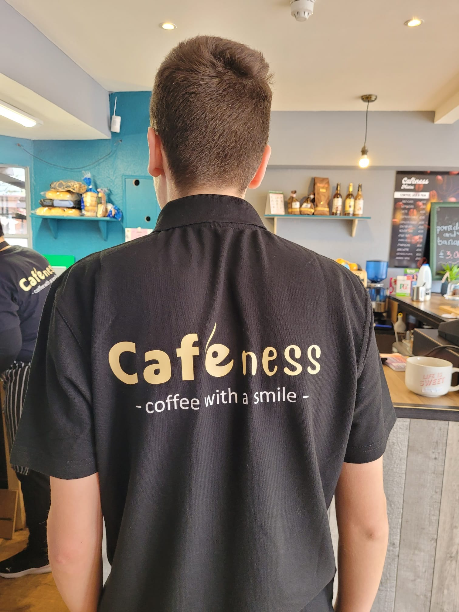 Cafeness employee.