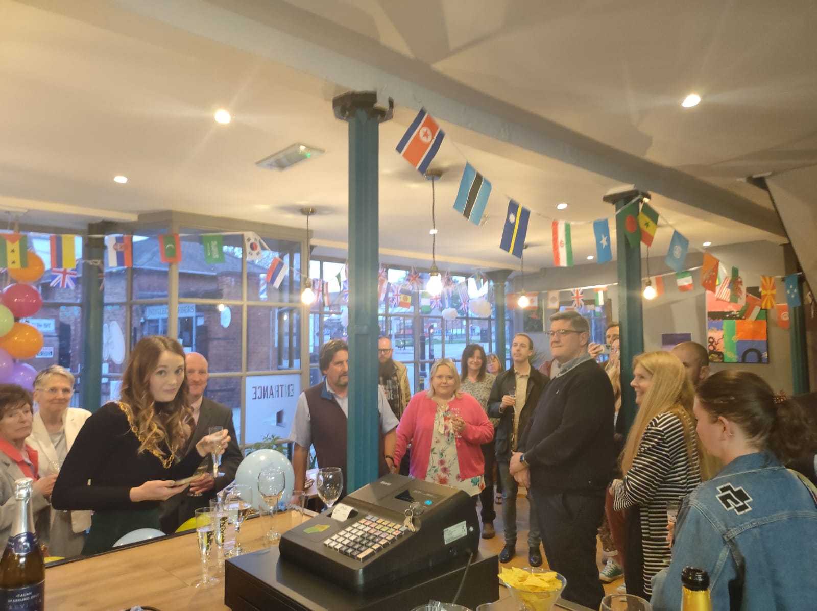 Cafeness private hire party.